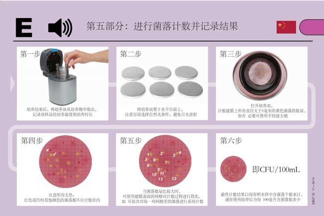 出厂水日检九项操作演示图丨总大肠菌群检测操作图示